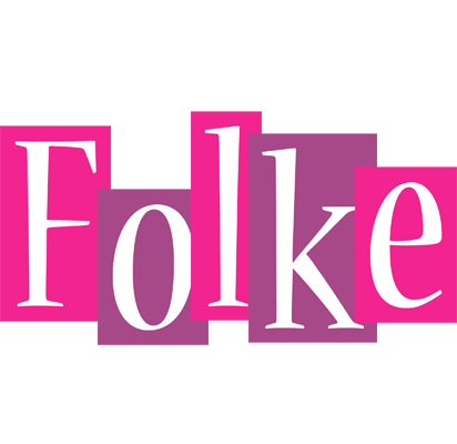 Folke whine logo