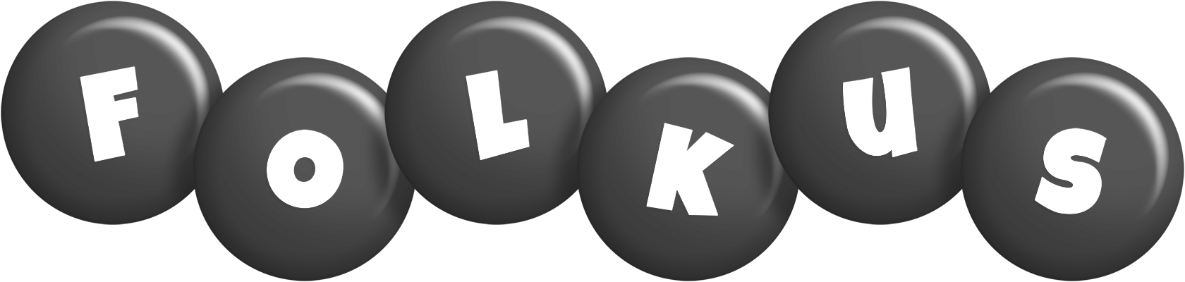 Folkus candy-black logo