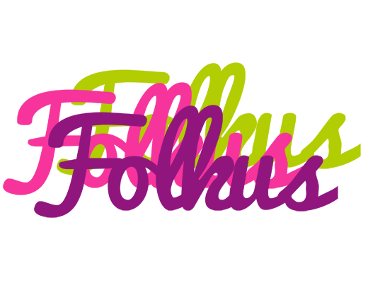 Folkus flowers logo