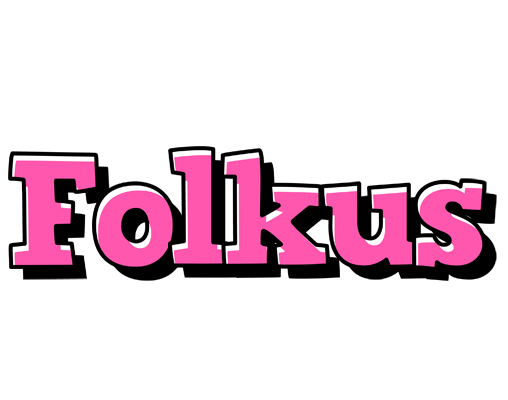 Folkus girlish logo