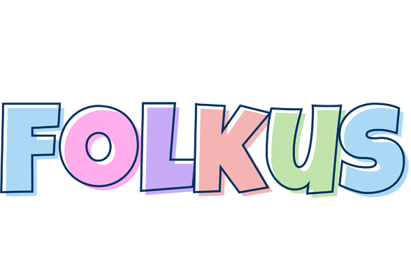 Folkus pastel logo
