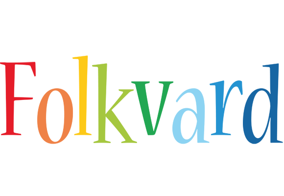 Folkvard birthday logo