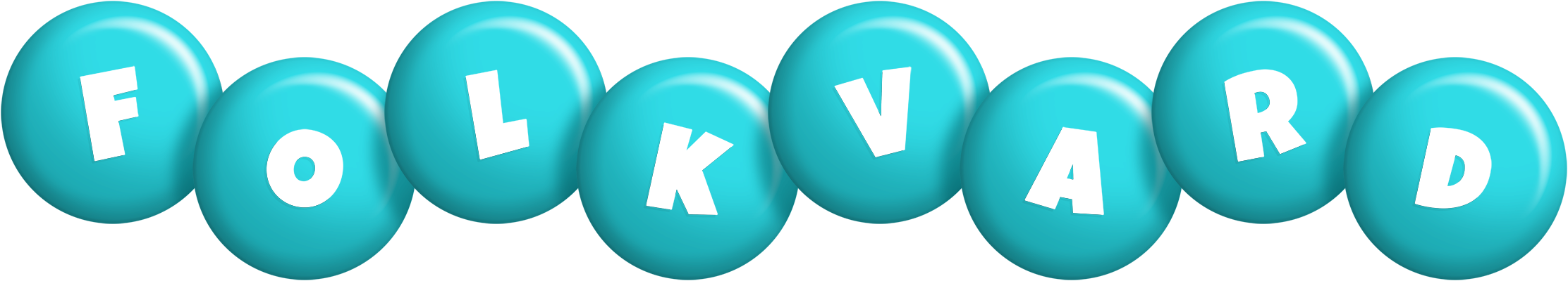 Folkvard candy-azur logo