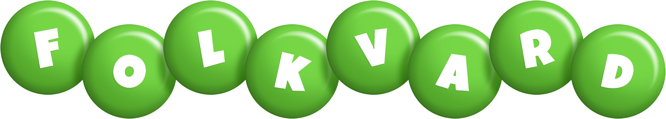Folkvard candy-green logo