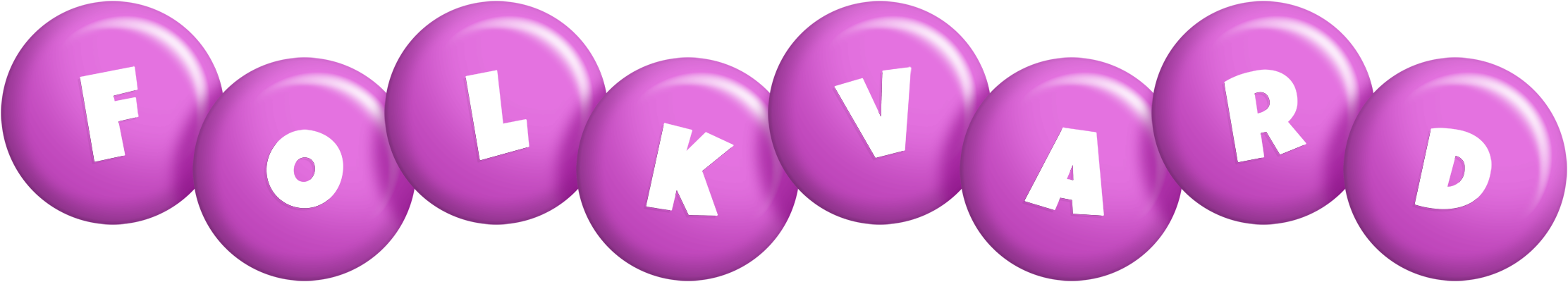 Folkvard candy-purple logo