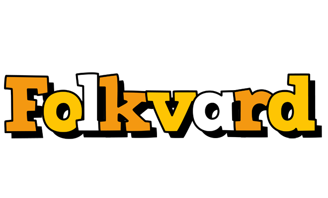 Folkvard cartoon logo