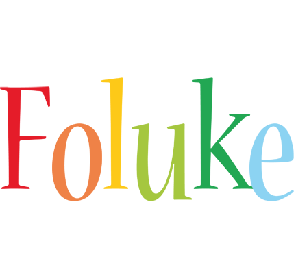Foluke birthday logo