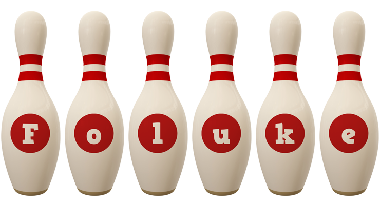 Foluke bowling-pin logo