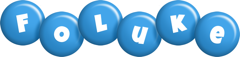 Foluke candy-blue logo