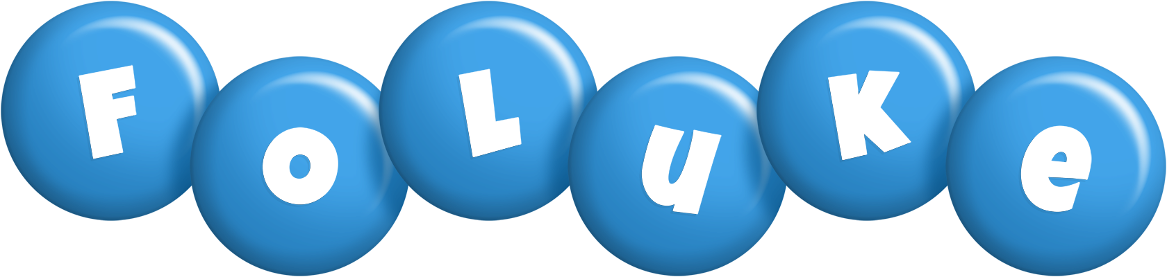 Foluke candy-blue logo