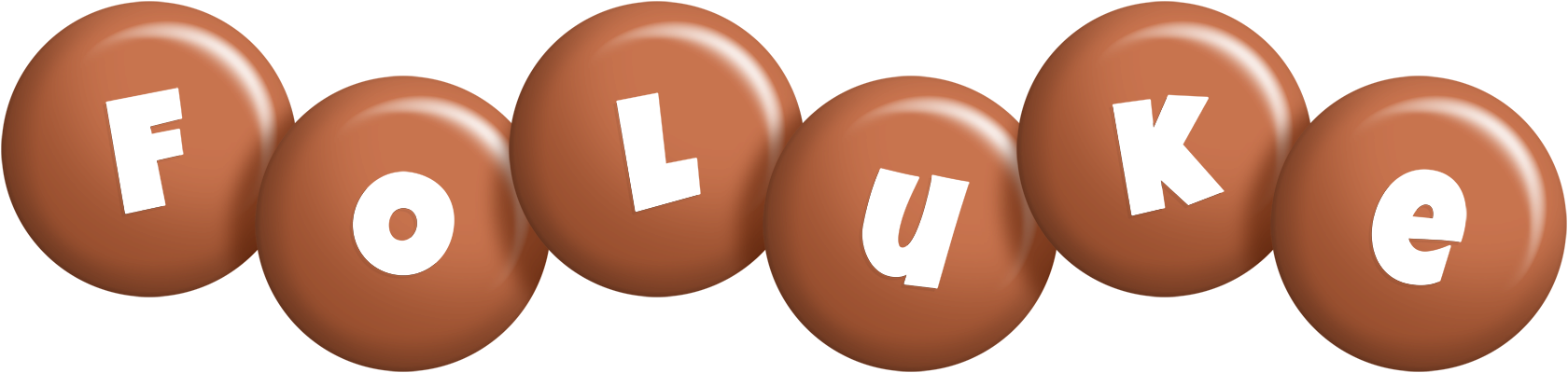 Foluke candy-brown logo