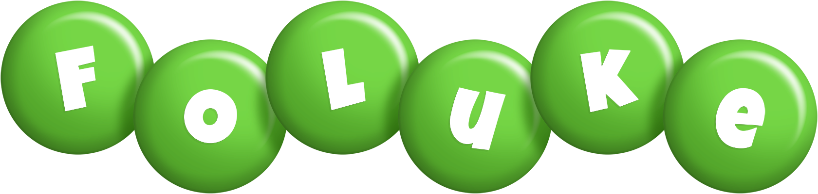 Foluke candy-green logo
