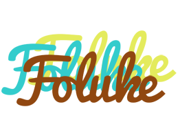 Foluke cupcake logo