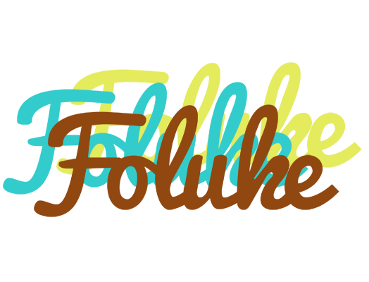 Foluke cupcake logo