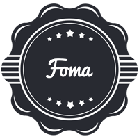 Foma badge logo