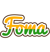 Foma banana logo