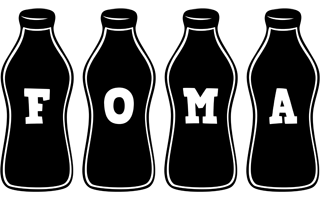 Foma bottle logo