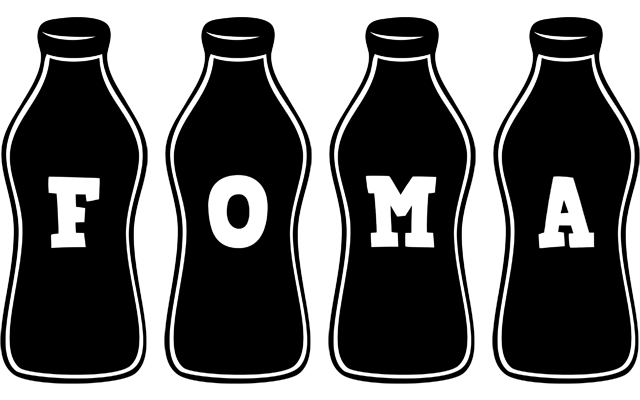 Foma bottle logo