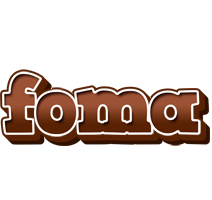 Foma brownie logo