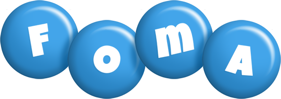 Foma candy-blue logo