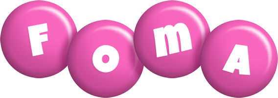 Foma candy-pink logo