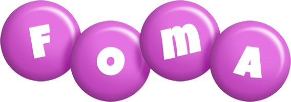 Foma candy-purple logo