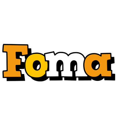 Foma cartoon logo