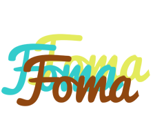 Foma cupcake logo