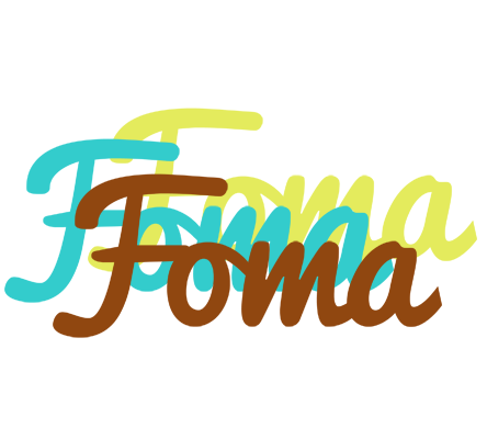 Foma cupcake logo