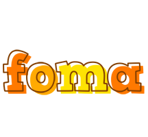 Foma desert logo