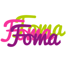 Foma flowers logo