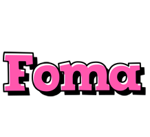 Foma girlish logo