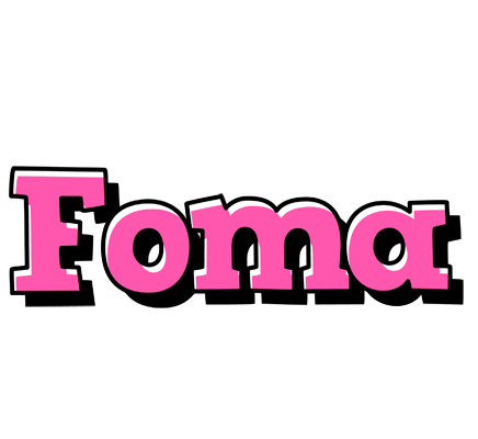 Foma girlish logo