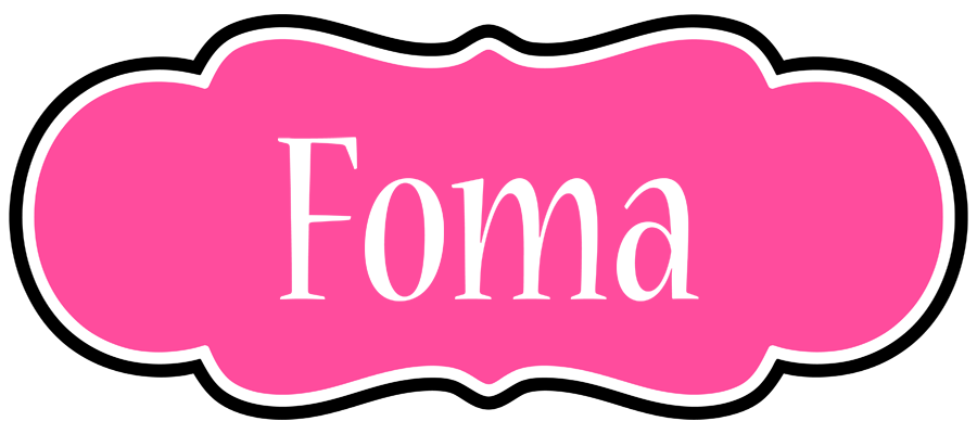 Foma invitation logo