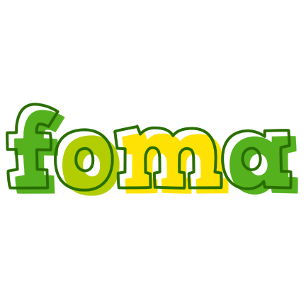 Foma juice logo