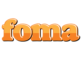 Foma orange logo