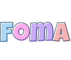 Foma pastel logo