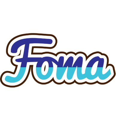 Foma raining logo