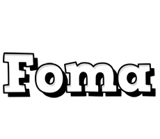 Foma snowing logo