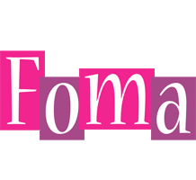 Foma whine logo