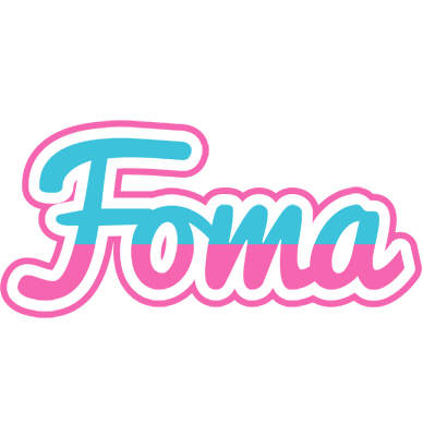 Foma woman logo