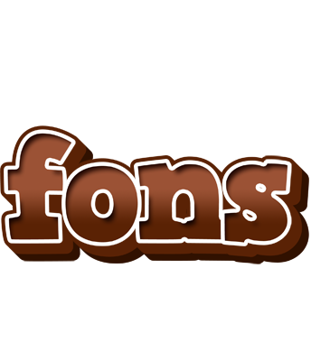 Fons brownie logo