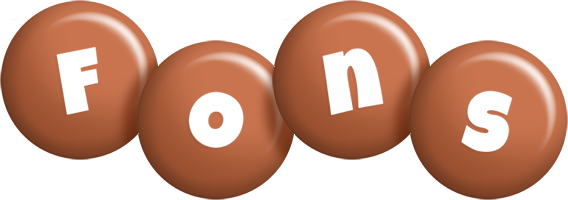 Fons candy-brown logo