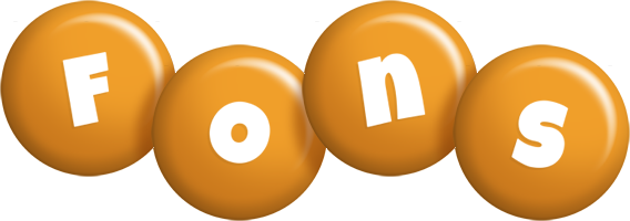 Fons candy-orange logo