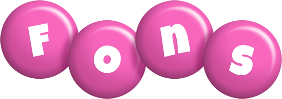 Fons candy-pink logo