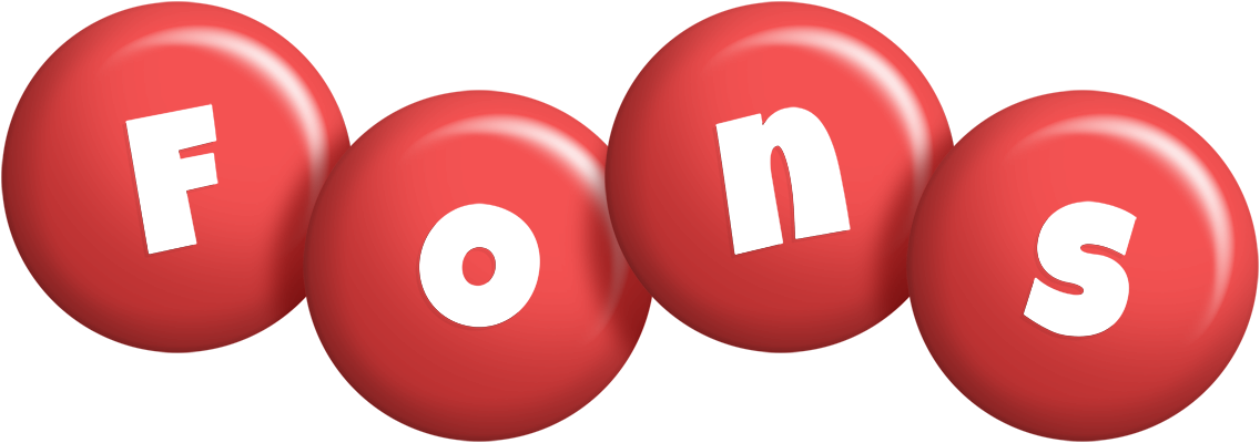 Fons candy-red logo