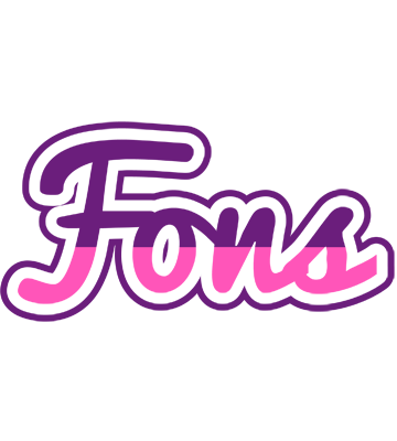 Fons cheerful logo