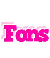 Fons dancing logo