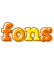 Fons desert logo