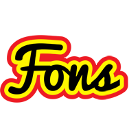 Fons flaming logo